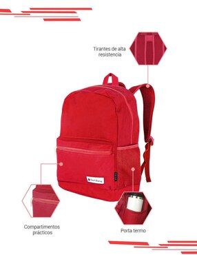 Mochila escolar Techzone unisex