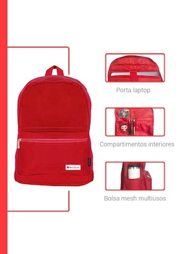 Mochila escolar Techzone unisex