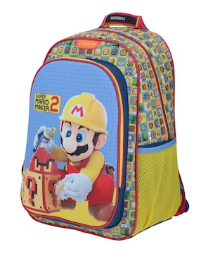 Mochila escolar Mario Bros Chenson para niño