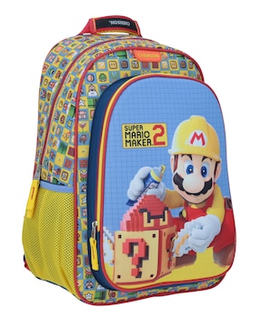 Mochila escolar Mario Bros Chenson para niño