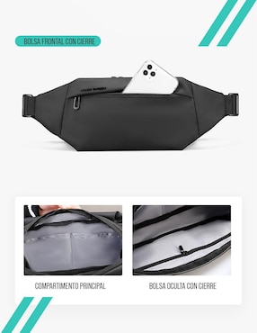 Bandolera Mark Ryden de poliéster para hombre