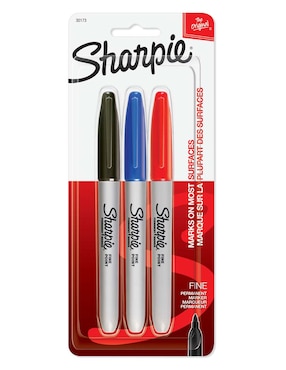 Marcador permanente Sharpie 3 piezas