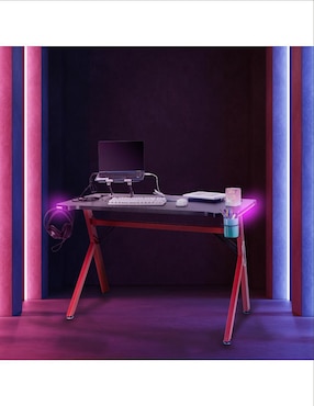 Escritorio Gamer Nenotech Ferrini  de madera