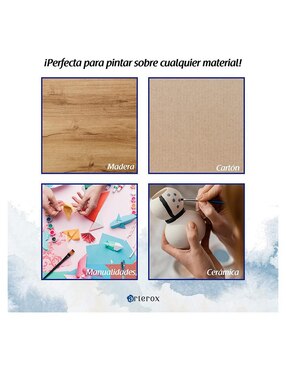Pintura acrílica Arterox 12 piezas
