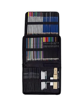 Set lápiz de color Bluelander redondo 72 piezas