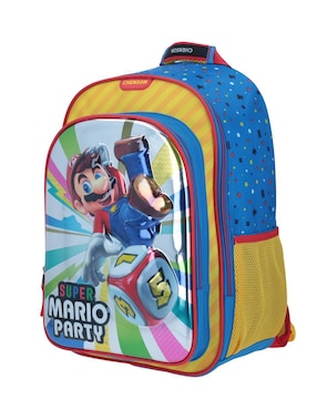 Mochila escolar Mario Bros Chenson Party