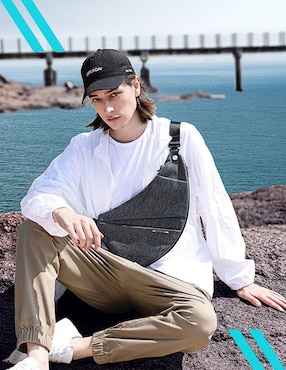 Mochila bandolera Bange unisex