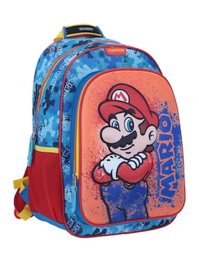 Mochila escolar Mario Bros Chenson Splash unisex