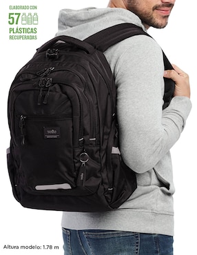 Mochila escolar Totto Yatta impermeable unisex