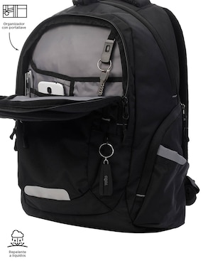 Mochila escolar Totto Yatta impermeable unisex