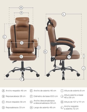 Silla escritorio X-pross