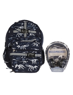 Set Mochila Escolar Heuman Brand Dino