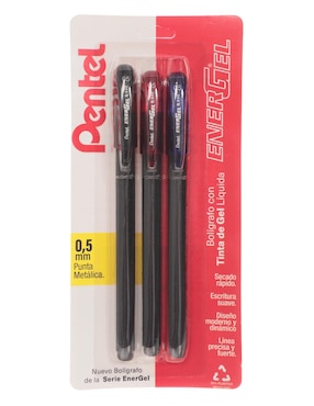 Pluma De Gel Pentel Energel Stick