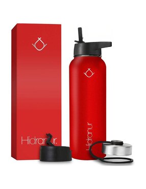 Termo Hidranur de acero inoxidable con tapa rosca 1.2 L