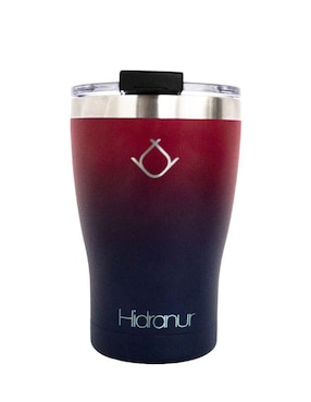 Termo Hidranur De Acero Inoxidable Con Tapa Push Pull 350 Ml