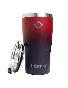 Termo Hidranur de acero inoxidable con tapa push pull 591 ml