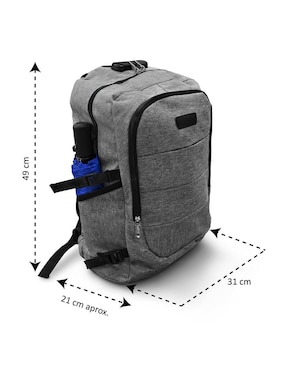 Mochila antirrobo Idea Nuova impermeable unisex