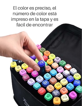 Set de plumones 60 piezas