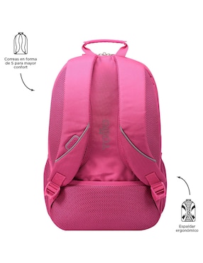 Mochila con portalaptop Totto Klass unisex
