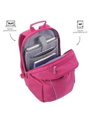 Mochila con portalaptop Totto Klass unisex