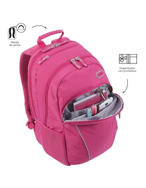 Mochila con portalaptop Totto Klass unisex