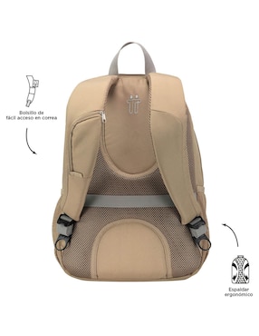 Mochila con portalaptop Totto Supra unisex