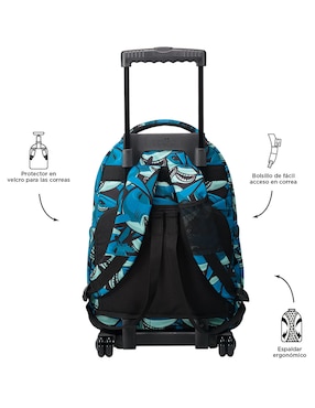 Mochila con portalaptop Totto Ecole unisex