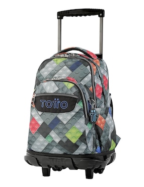 Mochila con portalaptop Totto Ecole unisex
