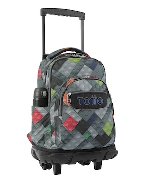 Mochila con portalaptop Totto Ecole unisex