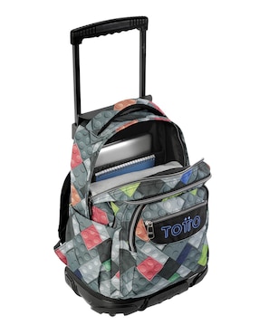 Mochila con portalaptop Totto Ecole unisex
