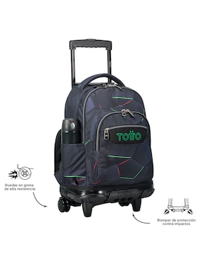 Mochila con portalaptop Totto Ecole unisex