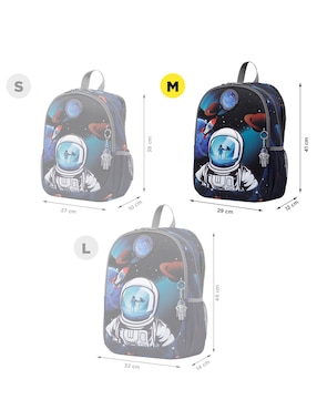 Mochila escolar Totto Astronaut unisex