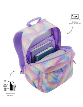 Mochila con portalaptop Totto Ecole unisex