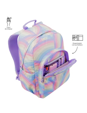 Mochila con portalaptop Totto Ecole unisex