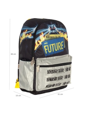 Mochila con portalaptop Universal Atmpacks Back To The Future unisex