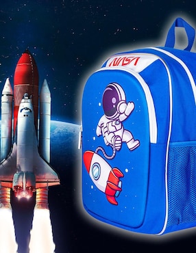 Mochila infantil NASA Techzone Astronauta 3D unisex