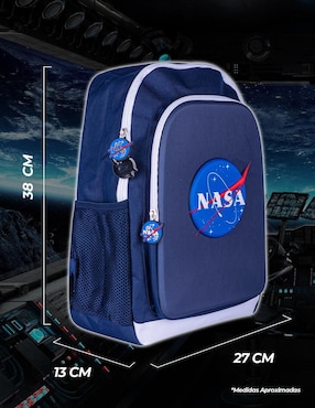 Mochila casual NASA Techzone Logo 3D unisex
