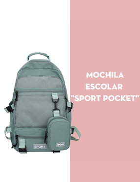 Mochila escolar Mima2 Sport Pocket unisex
