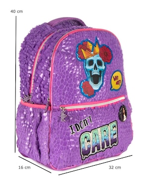 Mochila escolar Polinesios Atmpacks Los Polinesios para niña