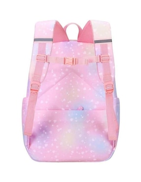 Mochila escolar Likëpink Arcoíris impermeable unisex