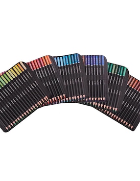 Set lápiz de color hexagonal 120 piezas