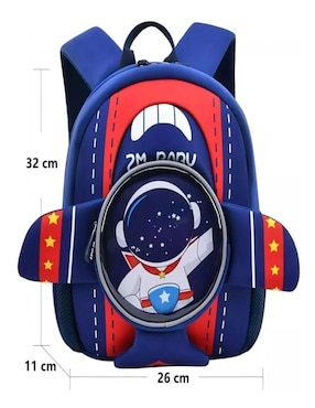 Mochila escolar Lab.G impermeable unisex