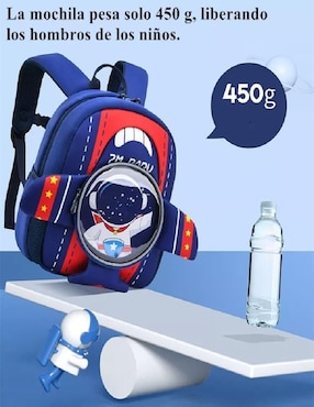 Mochila escolar Lab.G impermeable unisex