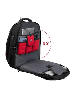 Mochila para viaje Swiss Digital impermeable unisex