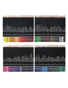 Set lápiz de color redondo 145 piezas