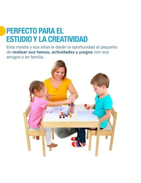Mesa con sillas armable Shimy