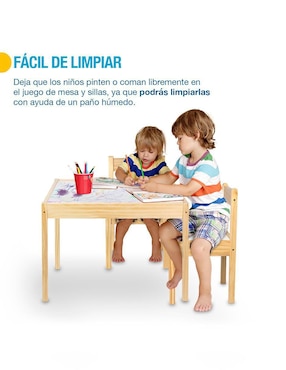 Mesa con sillas armable Shimy
