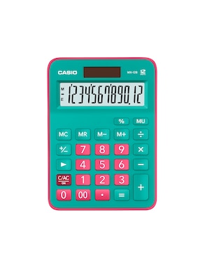 Calculadora de escritorio Casio MX-12B-GNRD-W-DC