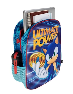 Mochila escolar Sonic Techzone unisex