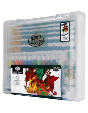 Pinturas óleo Royal Langnickel Essentials Clearview 26 piezas